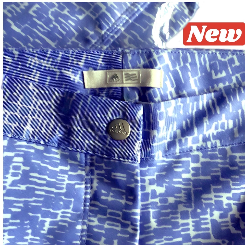 ๐ Adidas golf shorts purple with pattern 72 - Picture 11 of 16